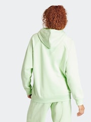 adidas Green Boyfriend Sportswear All Szn Fleece Hoodie - Image 2 of 7