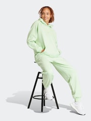 adidas Green Boyfriend Sportswear All Szn Fleece Hoodie - Image 3 of 7