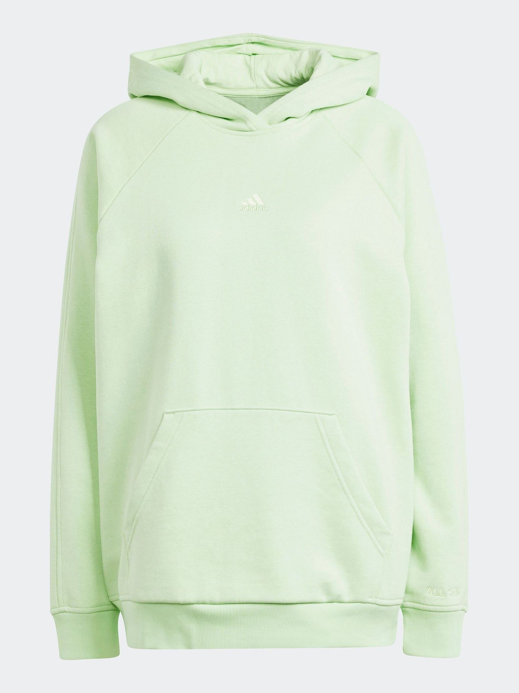 adidas Green Boyfriend Sportswear All Szn Fleece Hoodie