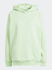 adidas Green Boyfriend Sportswear All Szn Fleece Hoodie - Image 7 of 7
