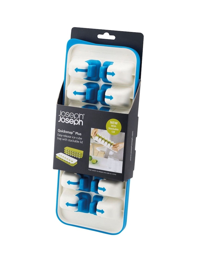 Joseph Joseph White Quicksnap Plus Easy Release Ice Cube Tray - Image 2 of 2