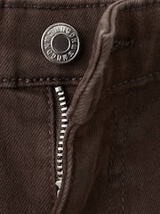 Mango Brown Sienna Ankle Crop Straight Jeans - Image 7 of 7