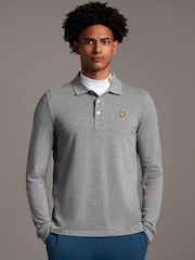 Lyle & Scott Long Sleeve Polo Shirt - Image 1 of 5