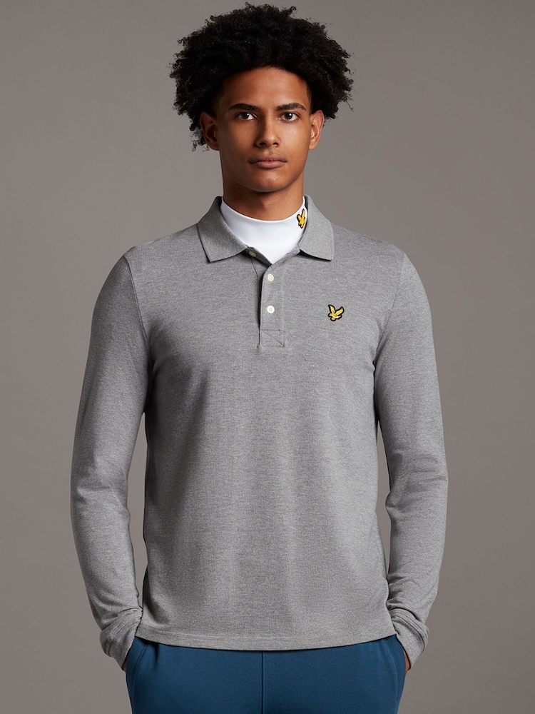 Lyle & Scott Long Sleeve Polo Shirt - Image 1 of 5