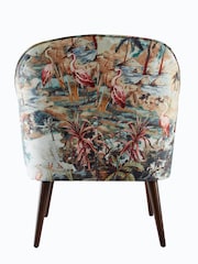 Clarke and Clarke Cream Elda Chair - Image 3 of 5