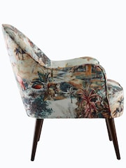Clarke and Clarke Cream Elda Chair - Image 5 of 5