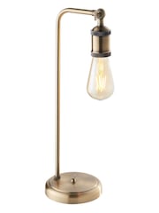 Gallery Home Antique Brass Halsy Table Lamp - Image 3 of 3