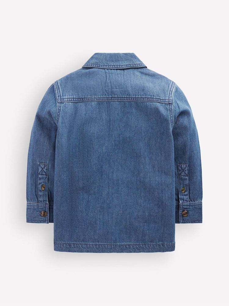 Boden Cotton Front Pocket Overshirt - Εικόνα 2 από 3
