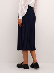 Kaffe Leandra Pleated Midi Skirt - Image 2 of 6