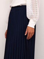 Kaffe Leandra Pleated Midi Skirt - Image 4 of 6