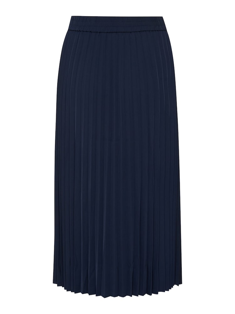 Kaffe Leandra Pleated Midi Skirt - Image 6 of 6