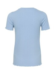 Kaffe Drew Rib Jersey T-Shirt - Image 6 of 6