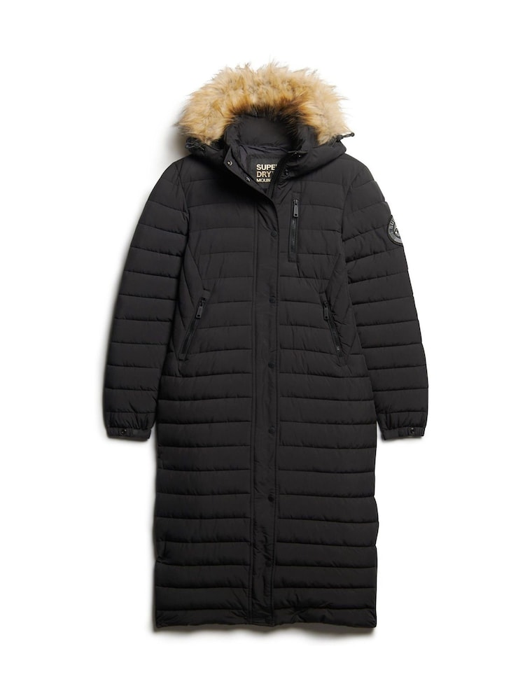 Kapuze Superdry Sport Langer New Arctic Steppmantel Cos
