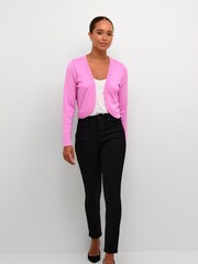 Kaffe Astrid Bolero Long Sleeve Regular Fit Cardigan - Image 3 of 6