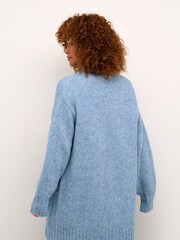 Kaffe Loose Fit Blue Alioma Cardigan - Image 2 of 6