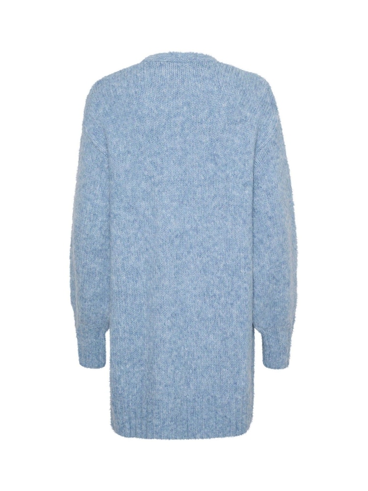 Kaffe Loose Fit Blue Alioma Cardigan - Image 6 of 6
