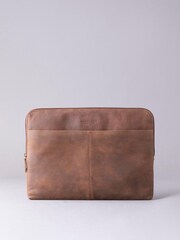 Lakeland Leather Natural Hunter Leather Laptop Bag - Image 4 of 6