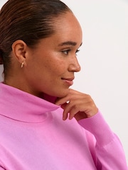 Kaffe Astrid Long Sleeve Regular Fit Roll Neck Jumper - Image 4 of 6