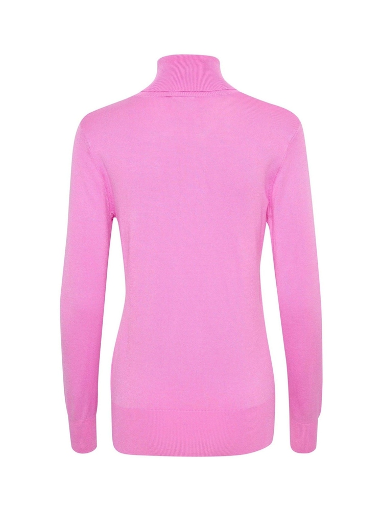 Kaffe Astrid Long Sleeve Regular Fit Roll Neck Jumper - Image 6 of 6 Kaffe Astrid Long Sleeve Regular Fit Roll Neck Jumper - Image 6 of 6