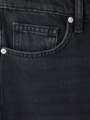Mango Grey Matilda High Rise Straight Leg Jeans - Image 7 of 7