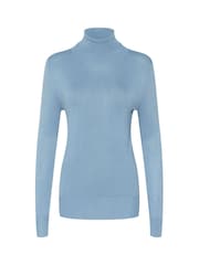 Kaffe Astrid Long Sleeve Regular Fit Roll Neck Jumper - Image 5 of 6