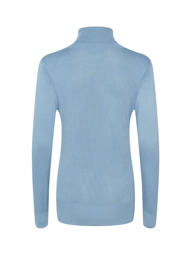 Kaffe Astrid Long Sleeve Regular Fit Roll Neck Jumper - Image 6 of 6 Kaffe Astrid Long Sleeve Regular Fit Roll Neck Jumper - Image 6 of 6