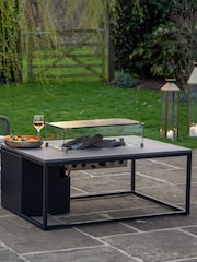 Pacific Black Garden Cosiloft 120 Fire Pit Table - Image 1 of 5