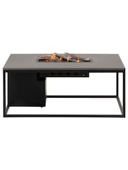 Pacific Black Garden Cosiloft 120 Fire Pit Table - Image 2 of 5