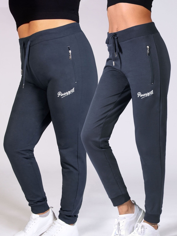 Pineapple Grey Skinny Zip Joggers - Image 6 of 6