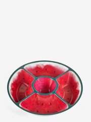 Red Watermelon Chip & Dip Serve Bowl - Image 4 of 4