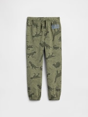 Gap Green Dinosaur Vintage Soft Arch Logo Joggers (6mths-5yrs) - Image 1 of 3