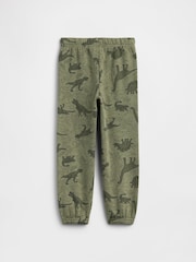 Gap Green Dinosaur Vintage Soft Arch Logo Joggers (6mths-5yrs) - Image 2 of 3