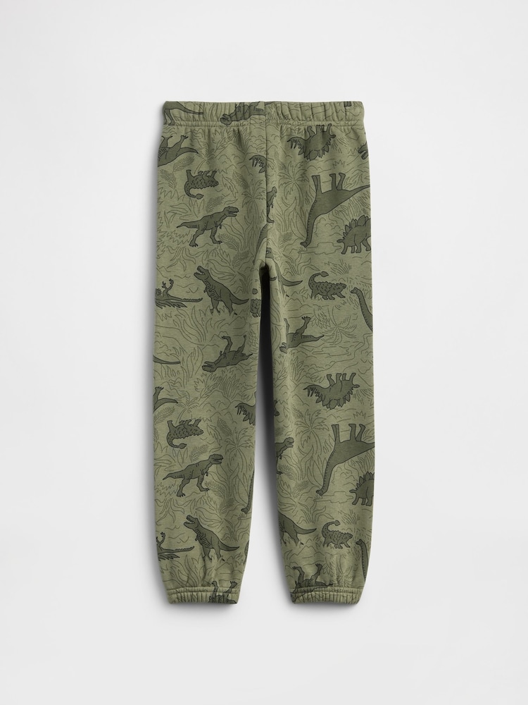 Gap Green Dinosaur Vintage Soft Arch Logo Joggers (6mths-5yrs) - Image 2 of 3 Gap Green Dinosaur Vintage Soft Arch Logo Joggers (6mths-5yrs) - Image 2 of 3