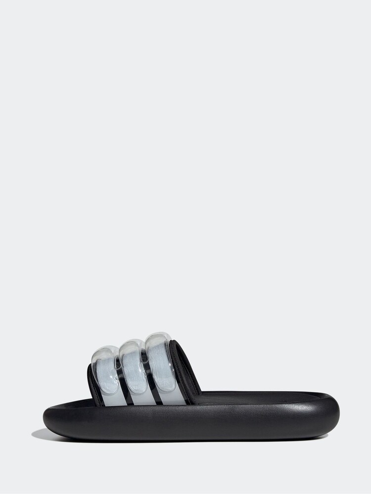 adidas Black Sportswear Zplaash Slides - Image 2 of 9