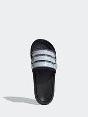 adidas Black Sportswear Zplaash Slides - Image 6 of 9