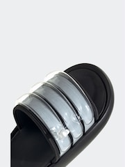 adidas Black Sportswear Zplaash Slides - Image 9 of 9