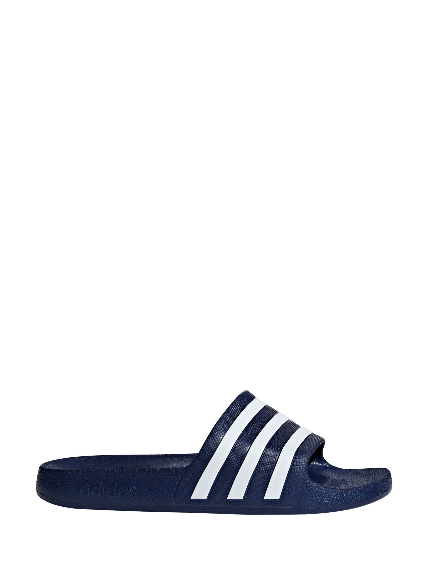 Navy adilette slides shop