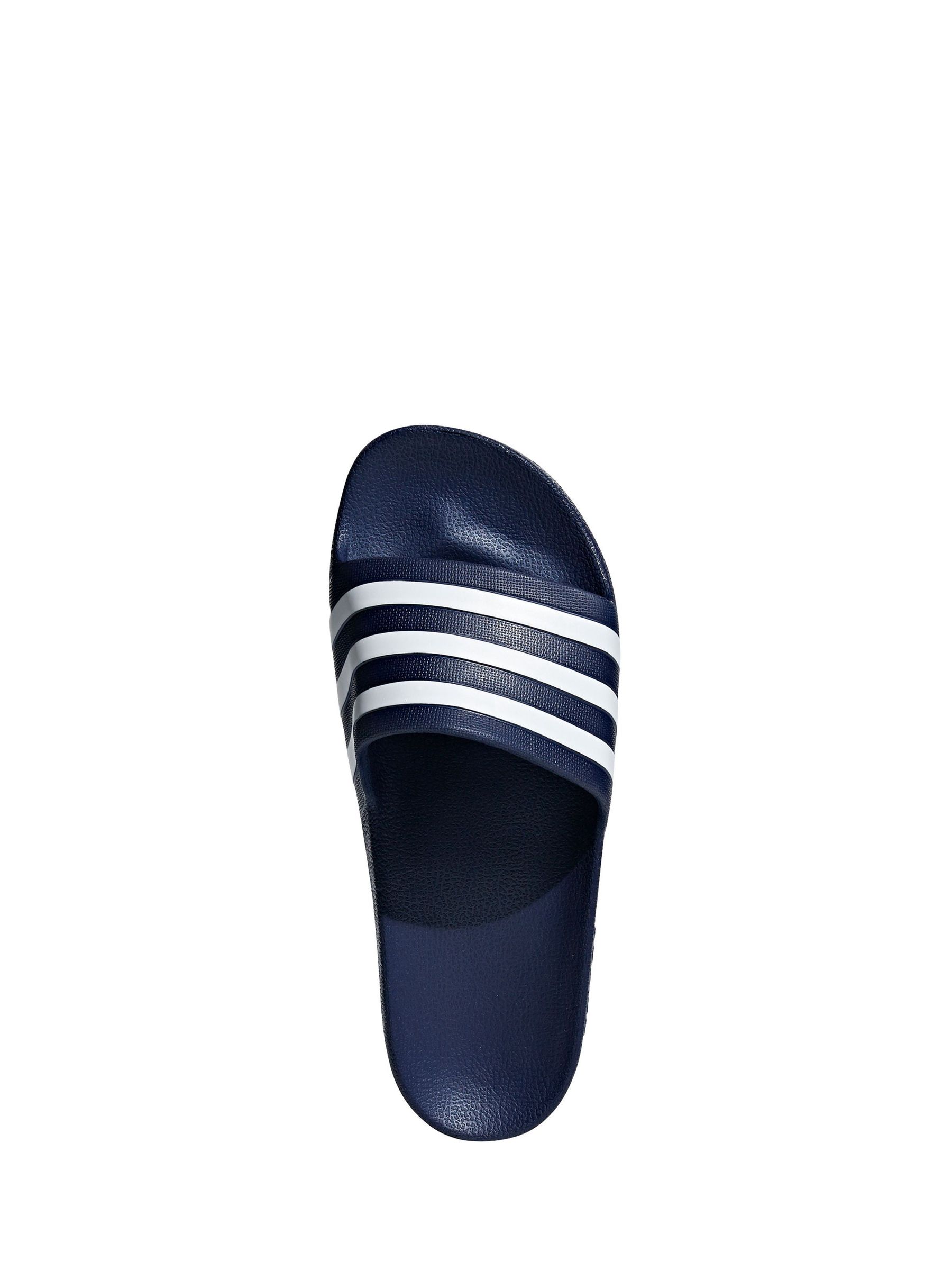 Navy adidas slides shop