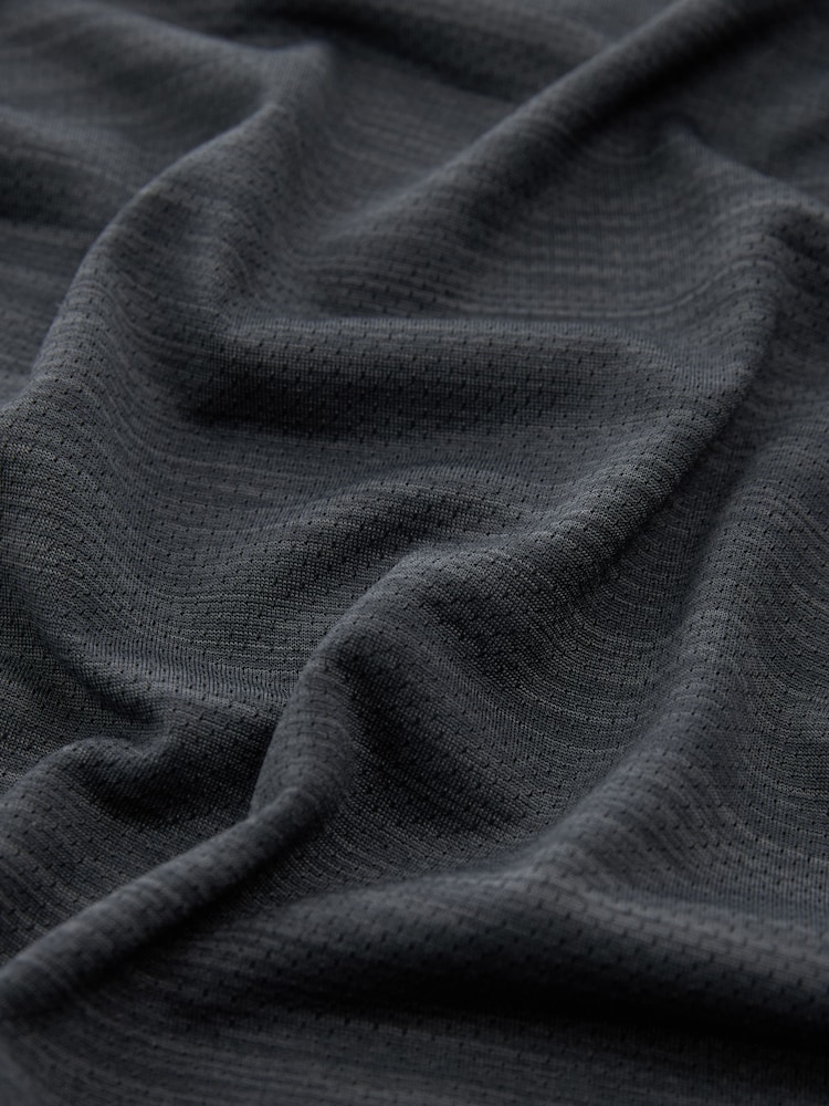 Slate Grey Active Mesh Golf Polo Shirt - Image 10 of 10