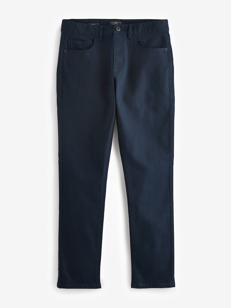 marine - Slim Fit (Slim Fit) - Jean stretch classique - Image 6 of 9