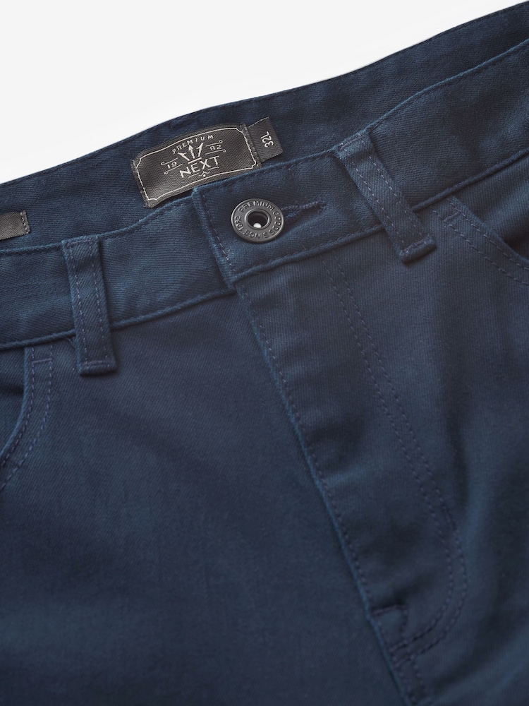 marine - Slim Fit (Slim Fit) - Jean stretch classique - Image 8 of 9