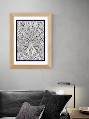 East End Prints Blue One Hundred Leaved Plant XII by Alisa Galitsyna - Image 1 of 3