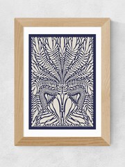 East End Prints Blue One Hundred Leaved Plant XII by Alisa Galitsyna - Image 3 of 3