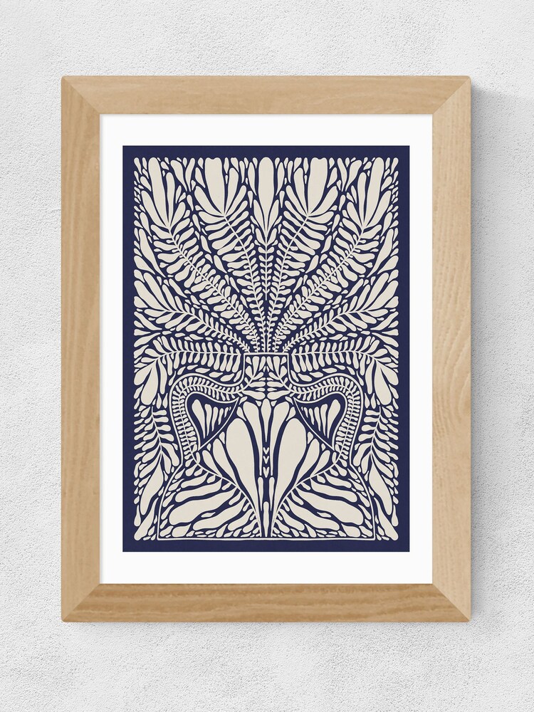 East End Prints Blue One Hundred Leaved Plant XII by Alisa Galitsyna - Image 3 of 3