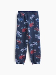 Gap Navy Trucks Vintage Soft Arch Logo Joggers (6mths-5yrs) - Image 2 of 3