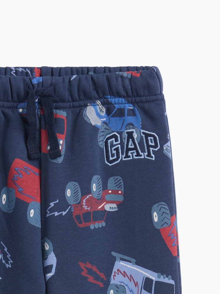 Gap Navy Trucks Vintage Soft Arch Logo Joggers (6mths-5yrs) - Image 3 of 3 Gap Navy Trucks Vintage Soft Arch Logo Joggers (6mths-5yrs) - Image 3 of 3