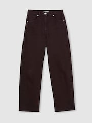 Reiss Grape Selin Mid-Rise Straight-Leg Jeans - Image 2 of 8