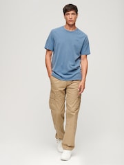 Superdry Light Blue Vintage Washed T-Shirt - Image 2 of 5