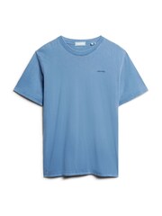 Superdry Light Blue Vintage Washed T-Shirt - Image 5 of 5