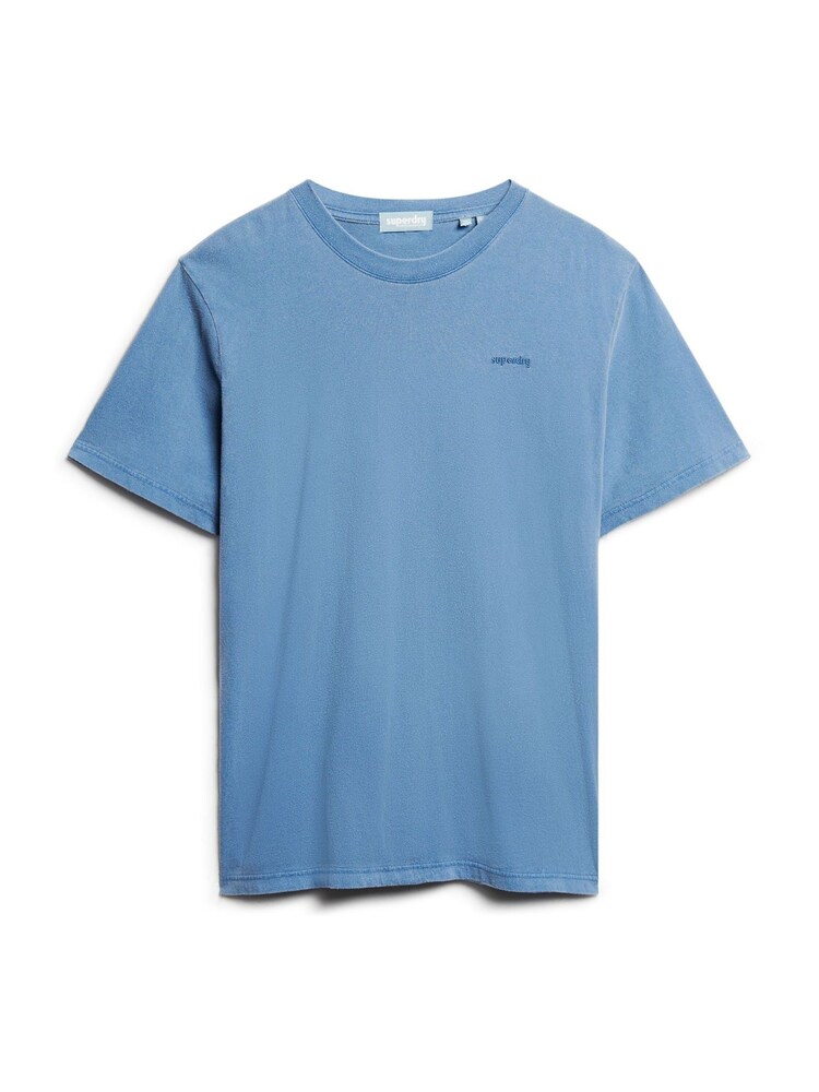 Superdry Light Blue Vintage Washed T-Shirt - Image 5 of 5